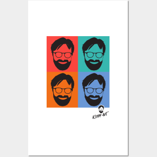 Iconic Klopp Art - pop art Posters and Art